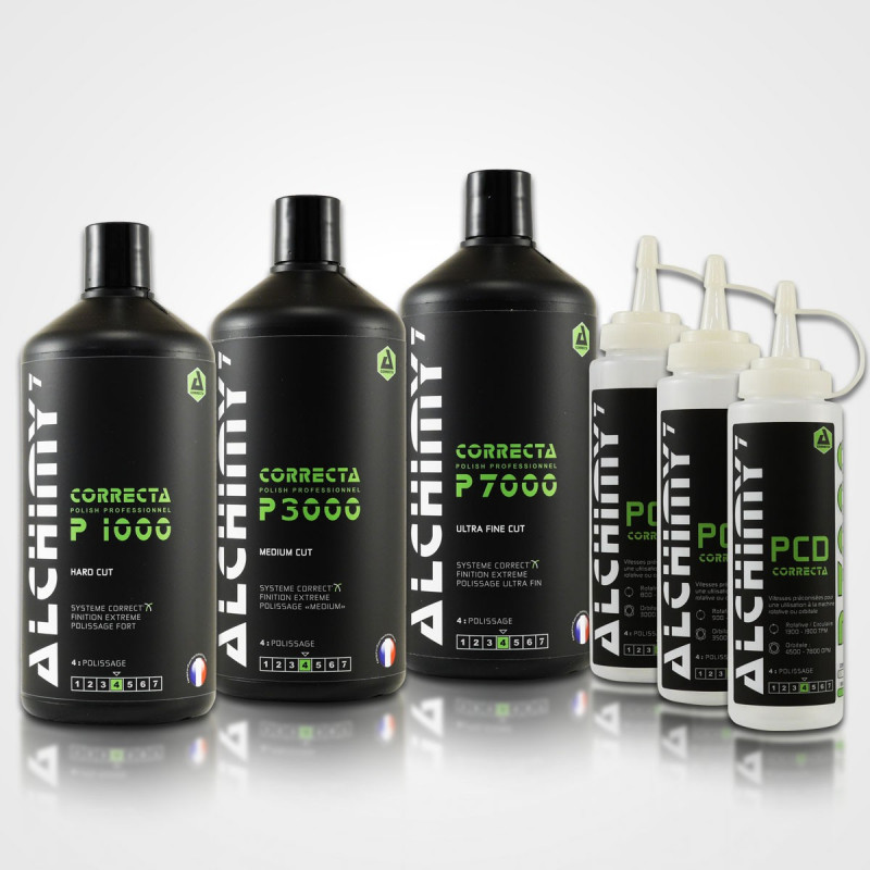 Pack Correcta P1000/P3000/P7000 - 3 x 1 Kg + 3 x  PCD