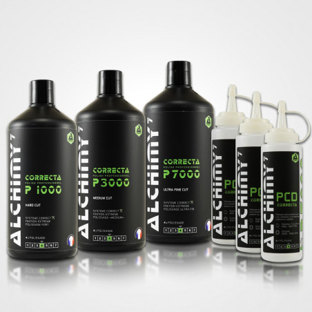 Pack Correcta P1000/P3000/P7000 - 3 x 1 Kg + 3 x  PCD