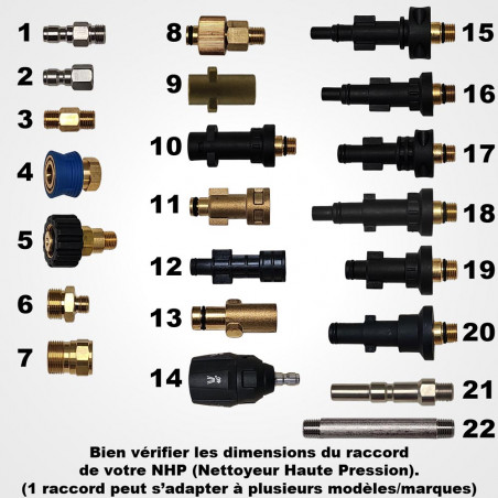 Raccords & Coupleurs pour...