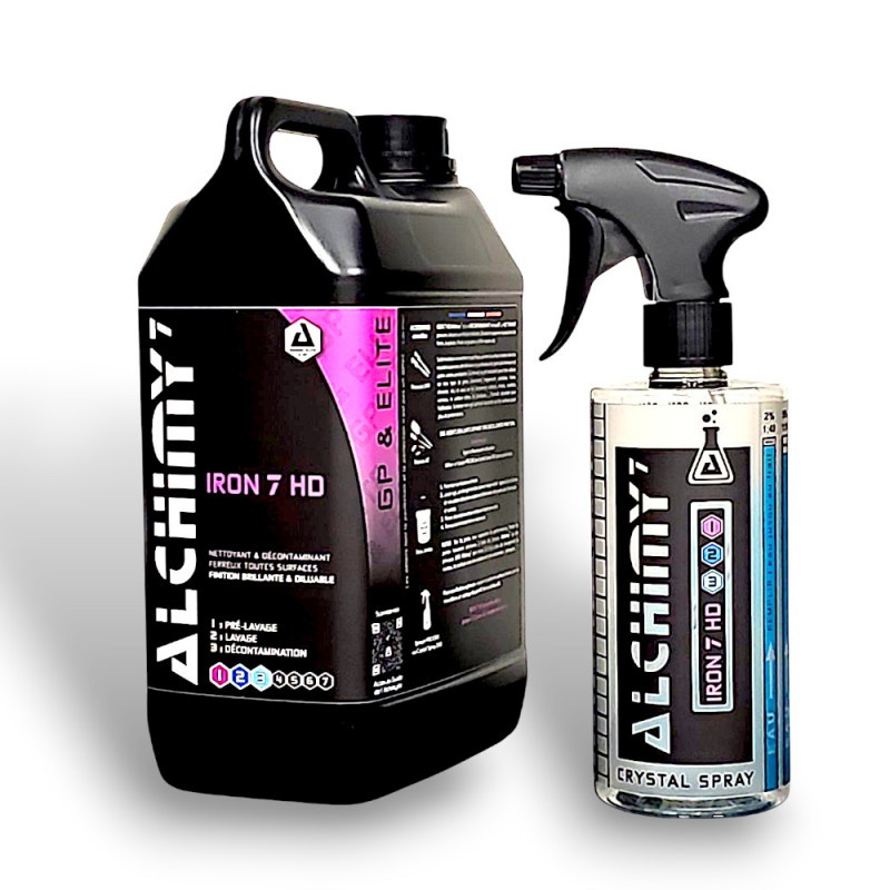 IRON 7 HD - Nettoyant & Décontaminant Ferreux Alchimy7