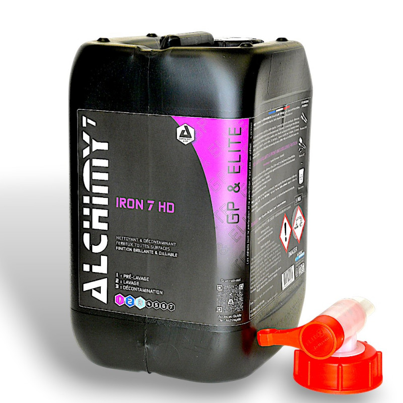 IRON 7 HD - Nettoyant & Décontaminant Ferreux Alchimy7