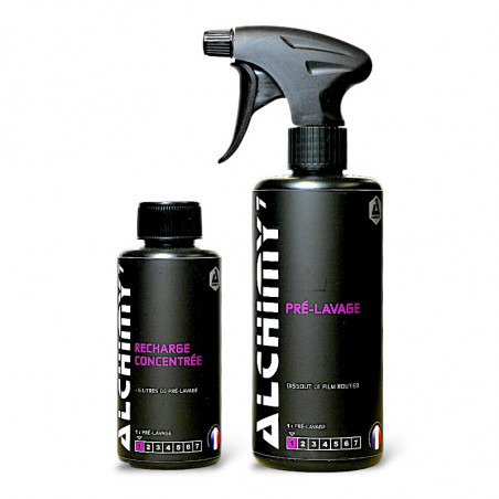 Pré-lavage + Recharge concentrée Alchimy7