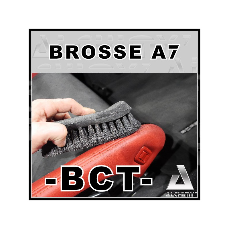 BROSSE A7 CUIR & TEXTILE - ALCHIMY7