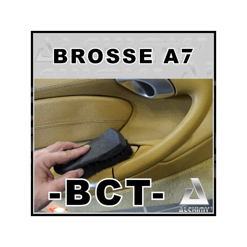 BROSSE A7 CUIR & TEXTILE - ALCHIMY7