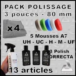 Pack Polissage 3 pouces